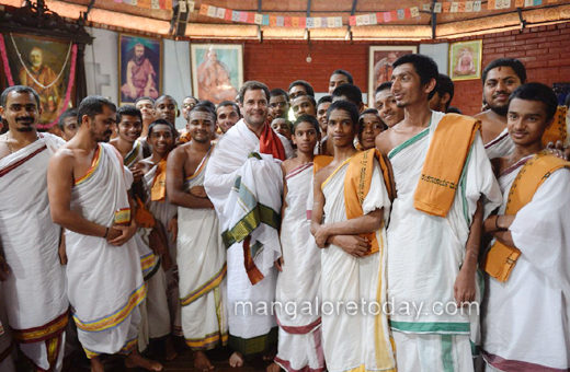 Rahul Gandhi in sringeri
